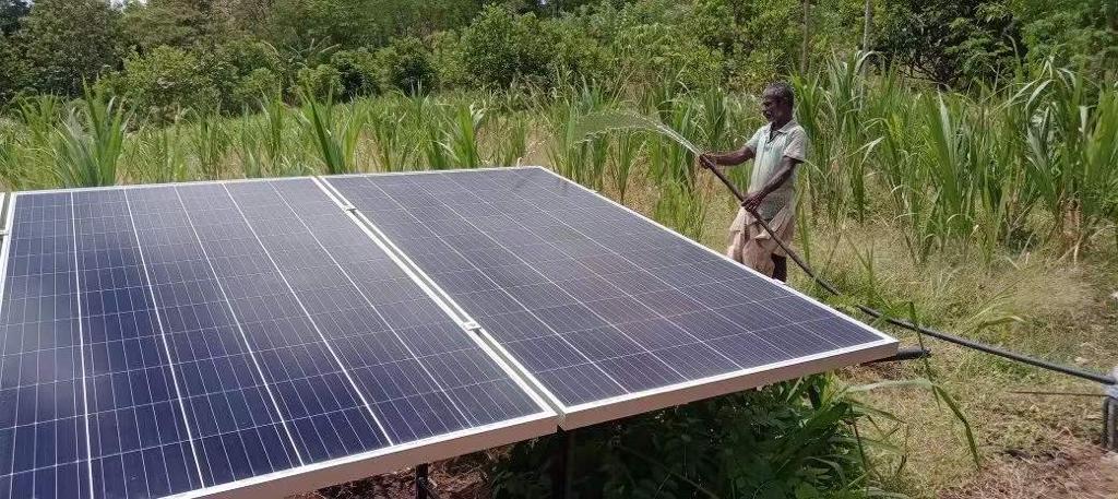 Solar-powered irrigation
