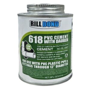 Rill Bond 618 PVC Cement with Dauber