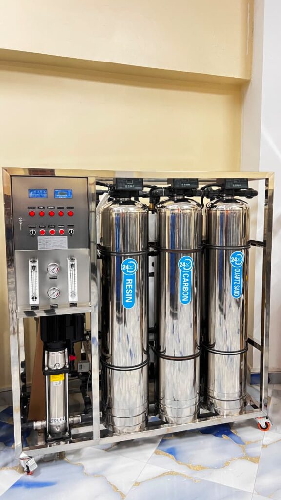 RO System - Salty Borehole Water Treatment Kenya 3