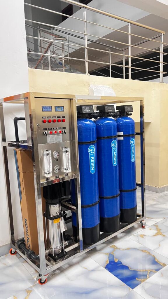 RO System - Salty Borehole Water Treatment Kenya 3
