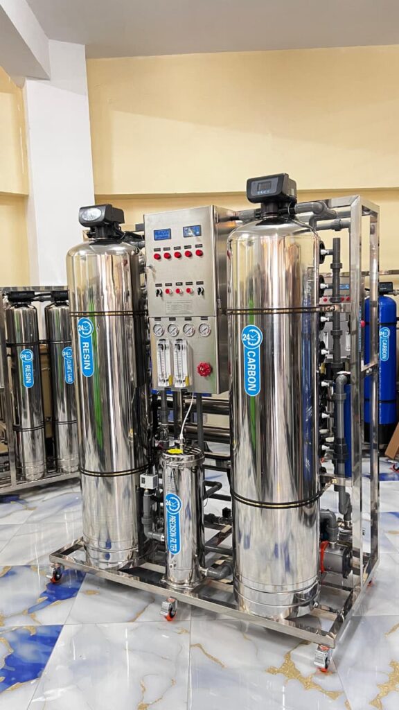 2,000 LPH Premium RO System with Water Softener & CIP System
