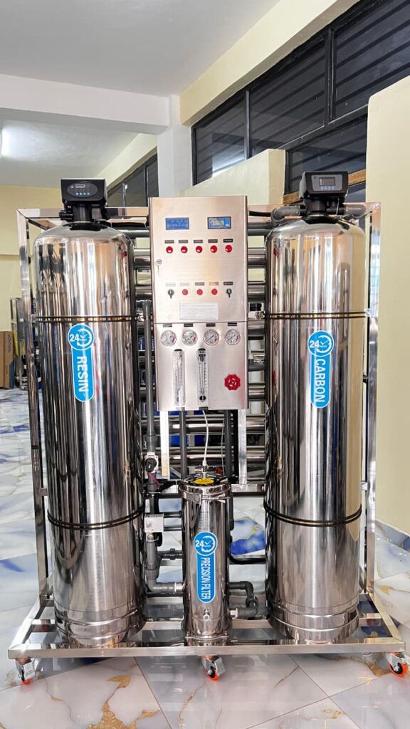 2,000 LPH Premium RO System with Water Softener & CIP System