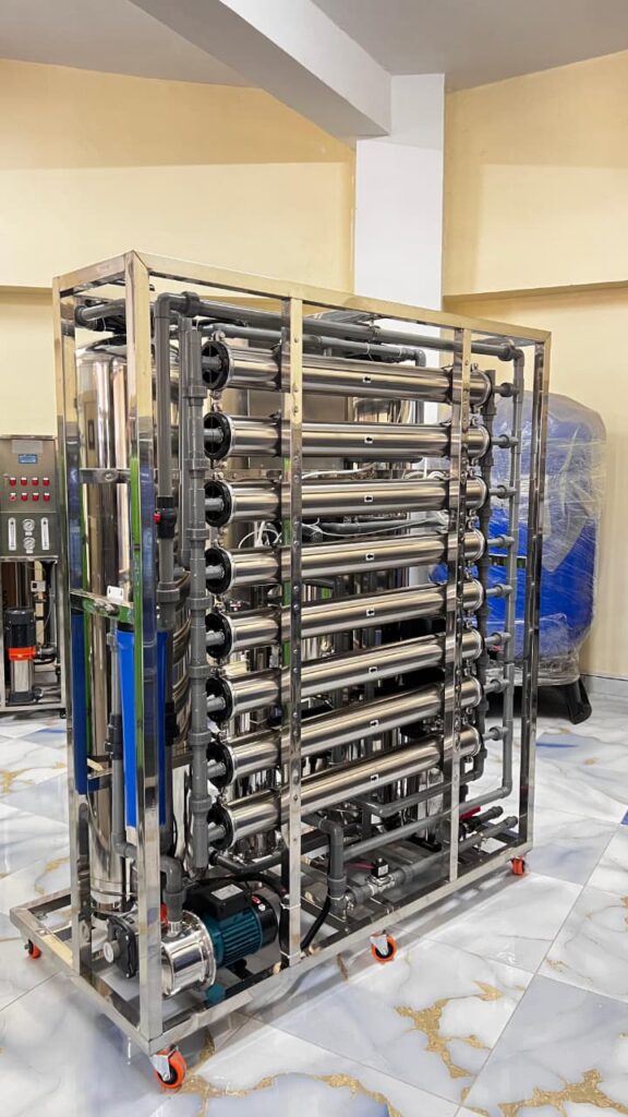 2,000 LPH Premium RO System with Water Softener & CIP System